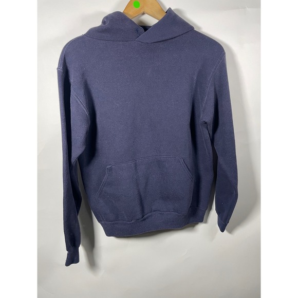 Vintage Russell Athletic Hoodie Mens Small Pullover Blue Casual USA 90s - Picture 1 of 8